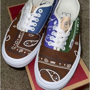 Vans Authentic Bandana Patchwork Sneaker